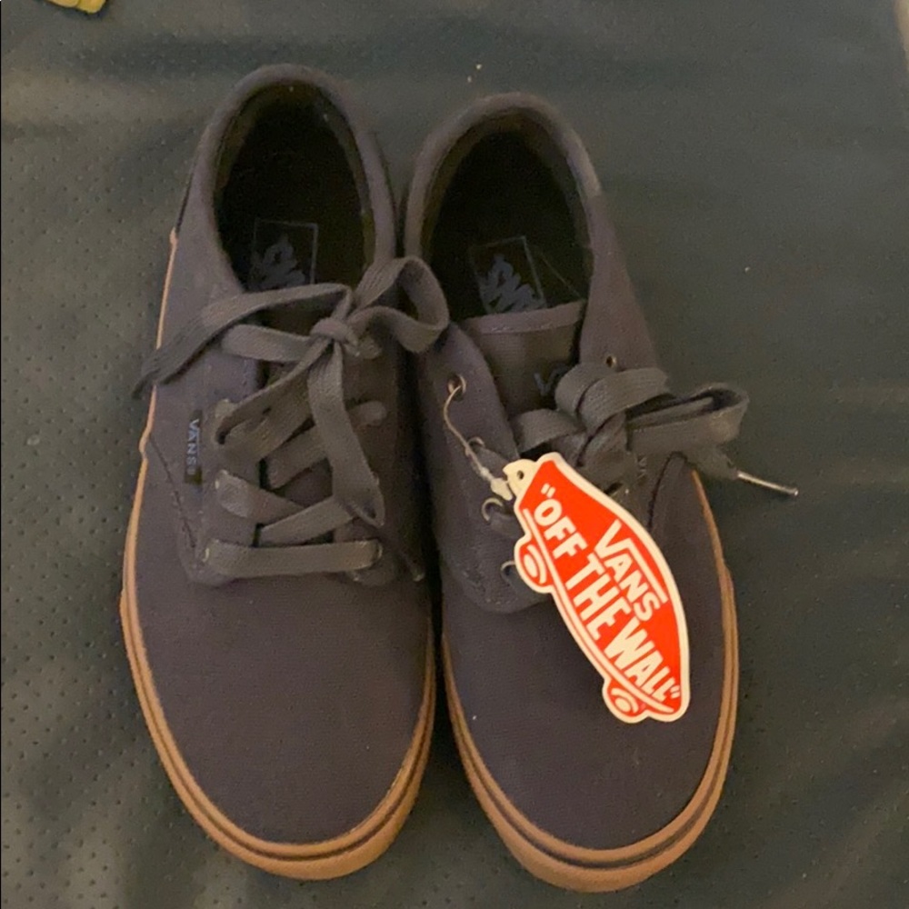 NWT Vans Navy Youth size 3